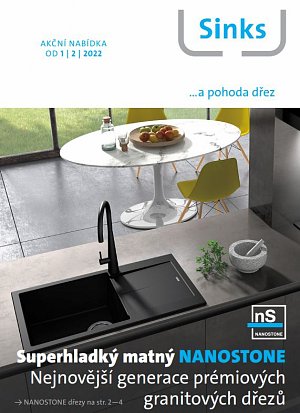 AKČNÍ NABÍDKA DŘEZŮ A BATERIÍ SINKS
