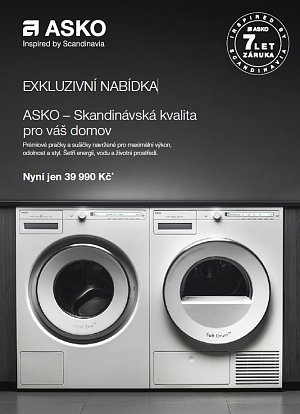 EXKLUZIVNÍ NABÍDKA – ASKO set pračky a sušičky