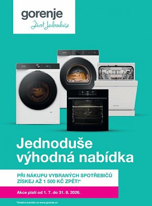Gorenje, dvě výhody v jedné akci