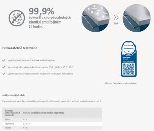 Materiály s antibakteriálními vlastnostmi