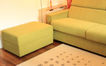 Sedačka Harmony rozkládací a taburet