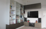 TV sestava s knihovnou, Zlín - Zálešná